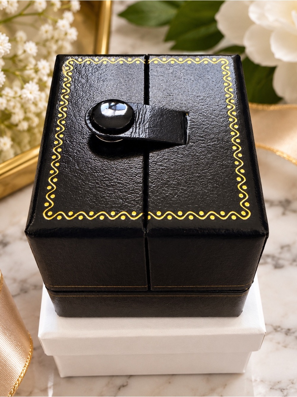 5 Black Accessory Jewelry Box -